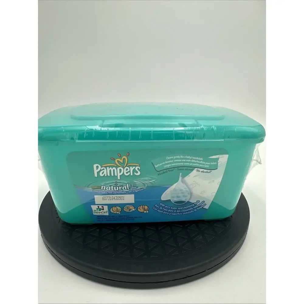 Vintage Pampers Natural Baby Wipes Sealed *READ
